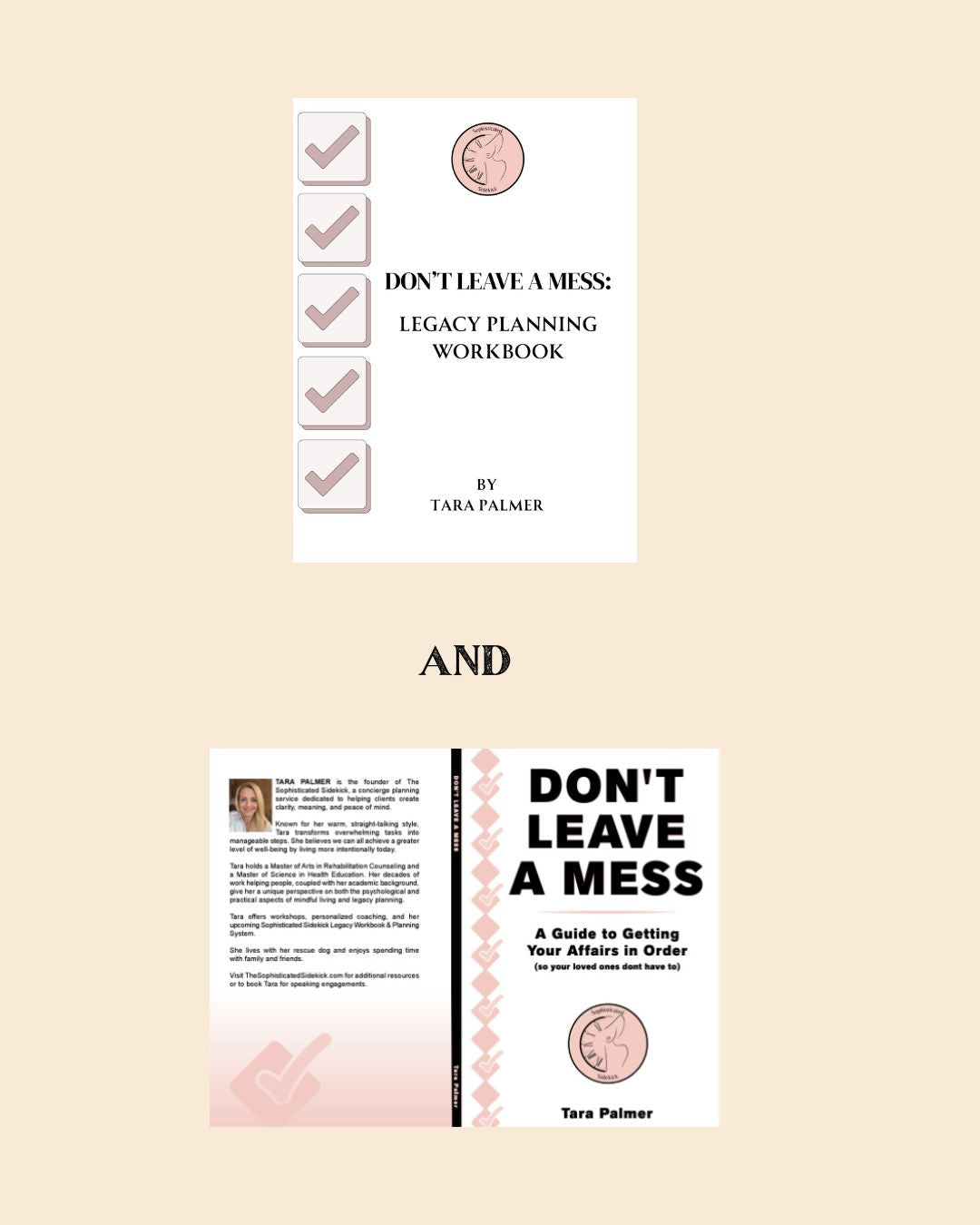 DON'T LEAVE A MESS LEGACY BUNDLE 2 Book Set (PRINT VERSION)